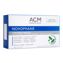 ACM Novophane pentru unghii și par, 60 capsule